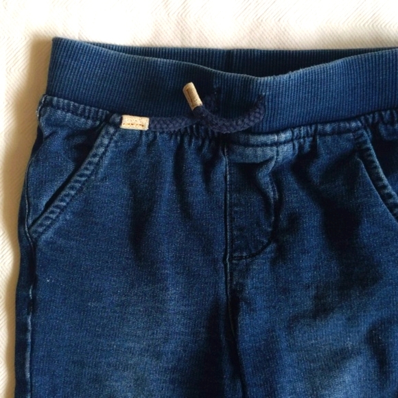 george stretch knit denim joggers pants 6-12 months baby boy - Picture 4 of 10